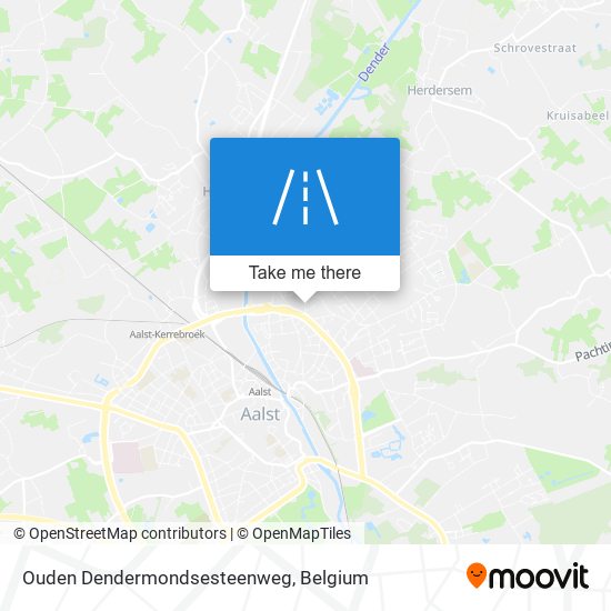 Ouden Dendermondsesteenweg map