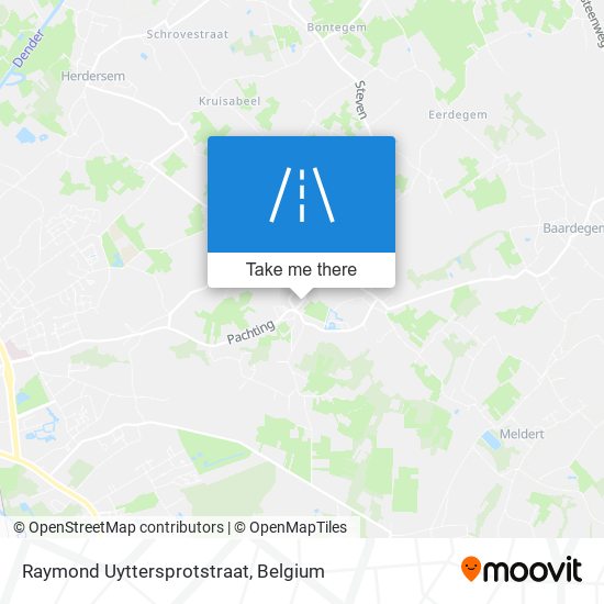 Raymond Uyttersprotstraat map