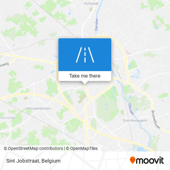 Sint Jobstraat map