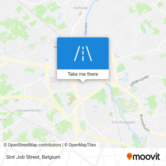 Sint Job Street map