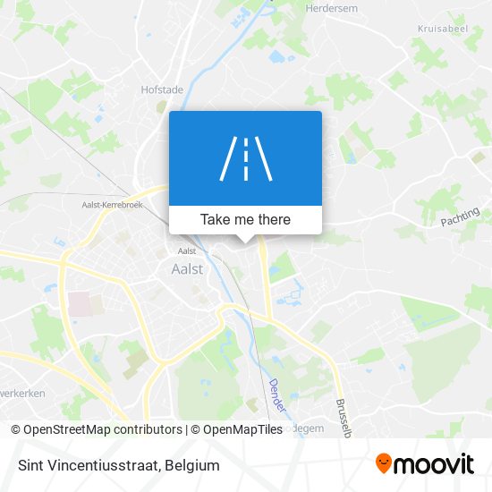Sint Vincentiusstraat map
