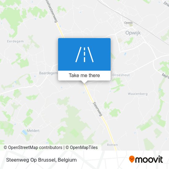 Steenweg Op Brussel plan