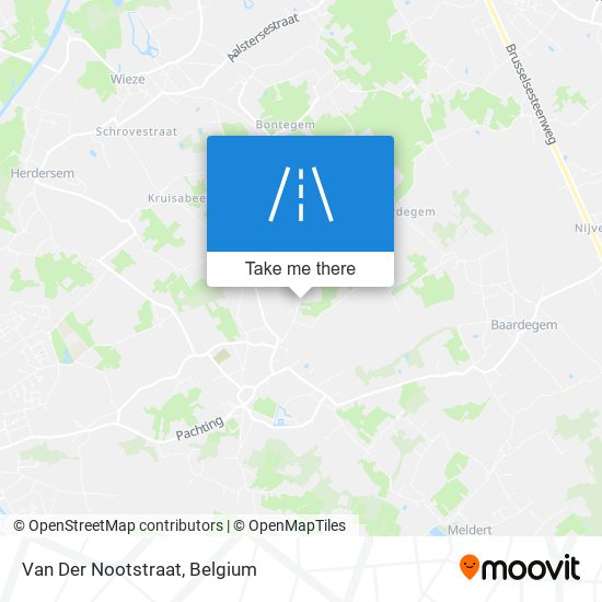 Van Der Nootstraat map