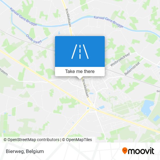 Bierweg map