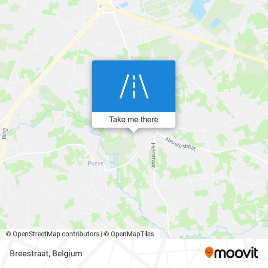 Breestraat map