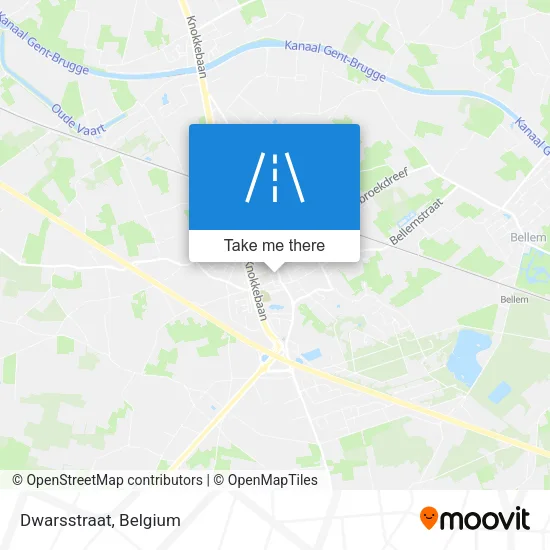 Dwarsstraat map