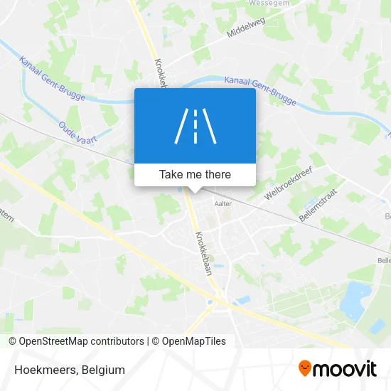 Hoekmeers map