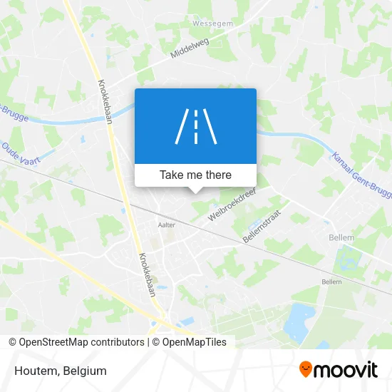 Houtem map