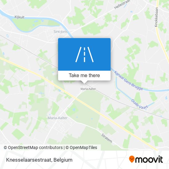 Knesselaarsestraat map