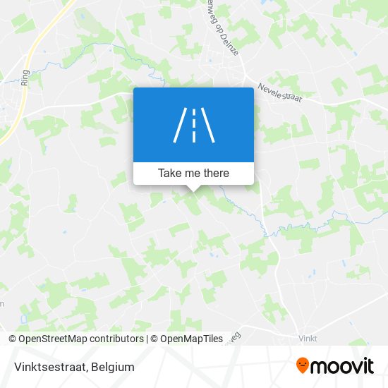 Vinktsestraat map