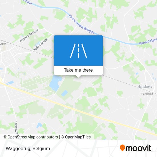 Waggebrug map