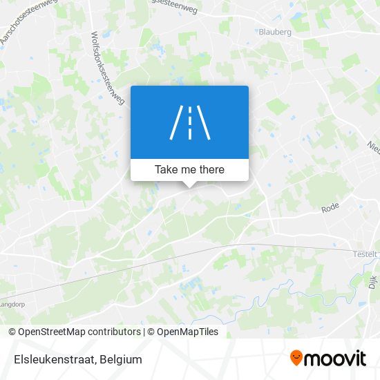 Elsleukenstraat map