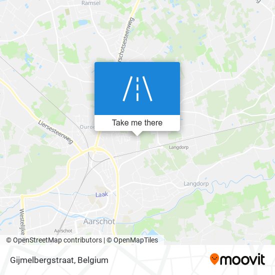 Gijmelbergstraat map