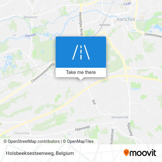 Holsbeeksesteenweg map