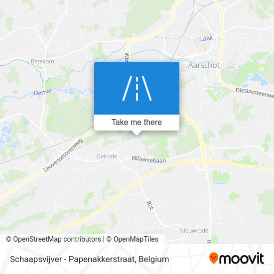Schaapsvijver - Papenakkerstraat plan