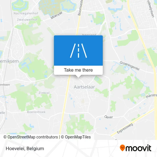 Hoevelei map