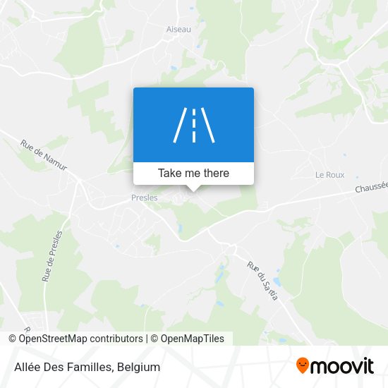 Allée Des Familles map