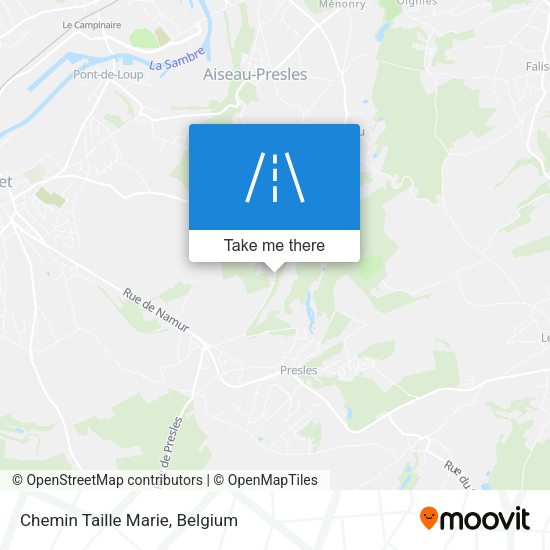 Chemin Taille Marie plan