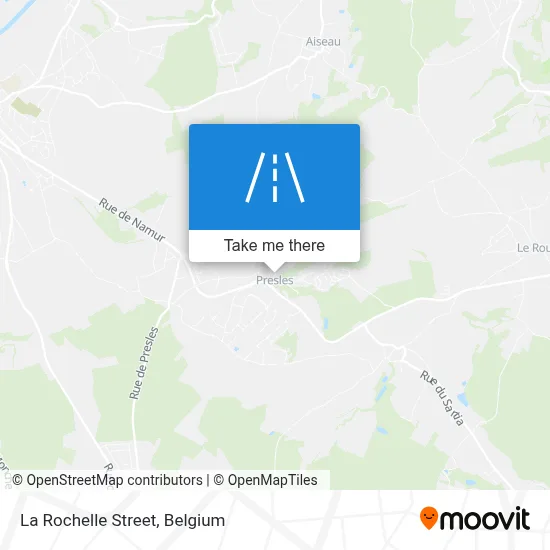 La Rochelle Street map