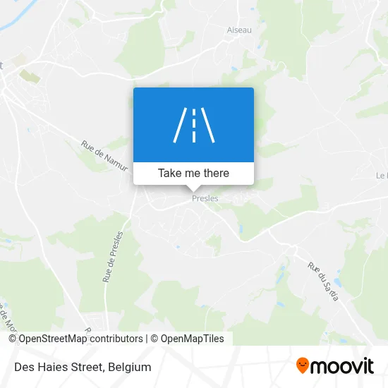 Des Haies Street map