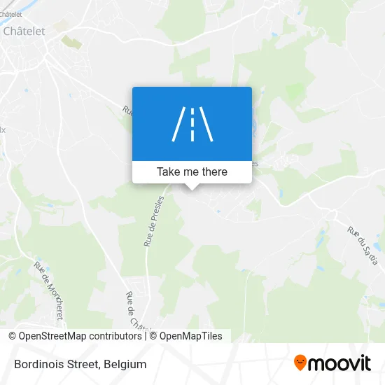 Bordinois Street map