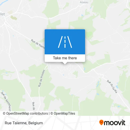 Taïenne Street map