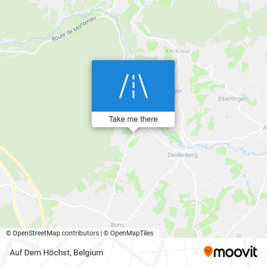 Auf Dem Höchst map