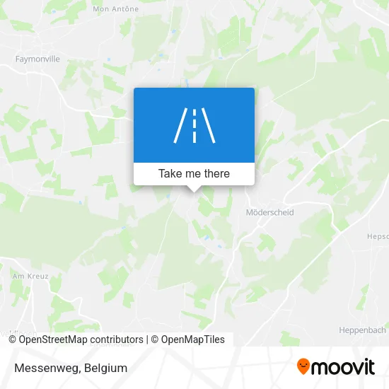 Messenweg map