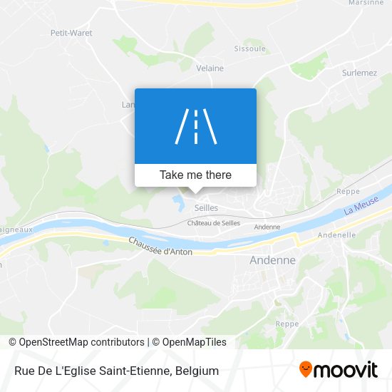Rue De L'Eglise Saint-Etienne map