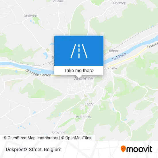 Despreetz Street map