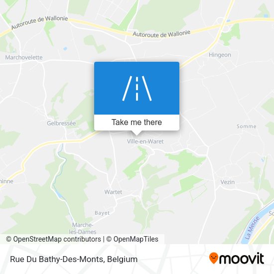 Rue Du Bathy-Des-Monts map