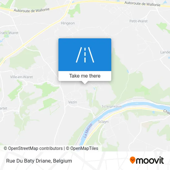 Du Baty Driane Street map