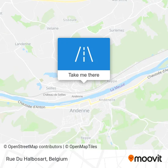 Halbosart Street map