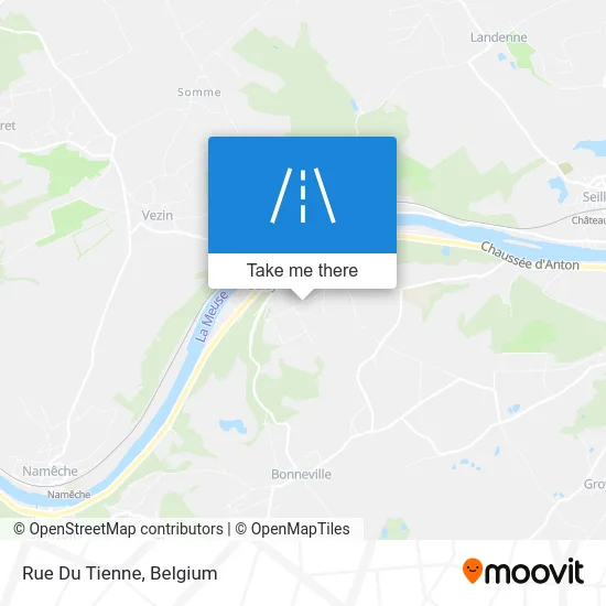 Tienne Street map