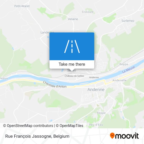 Rue François Jassogne map