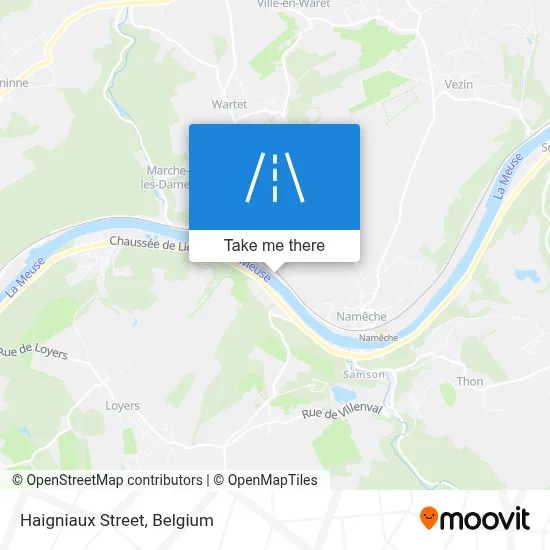 Haigniaux Street map