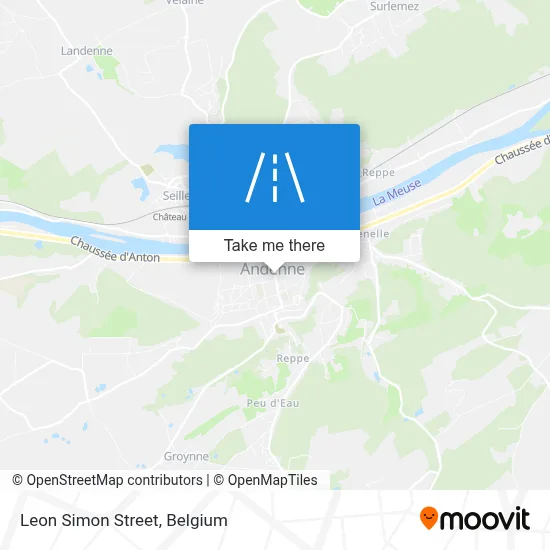 Leon Simon Street map