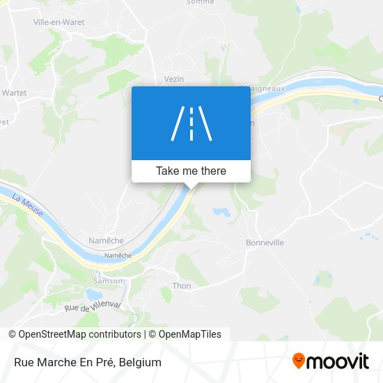 Rue Marche En Pré plan