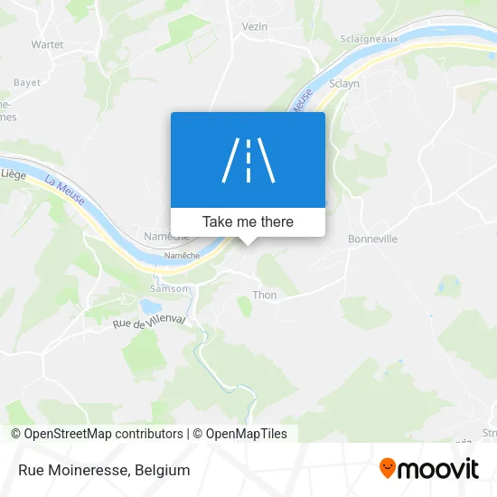 Rue Moineresse map