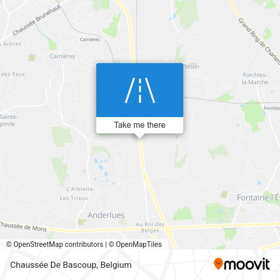 Chaussée De Bascoup plan