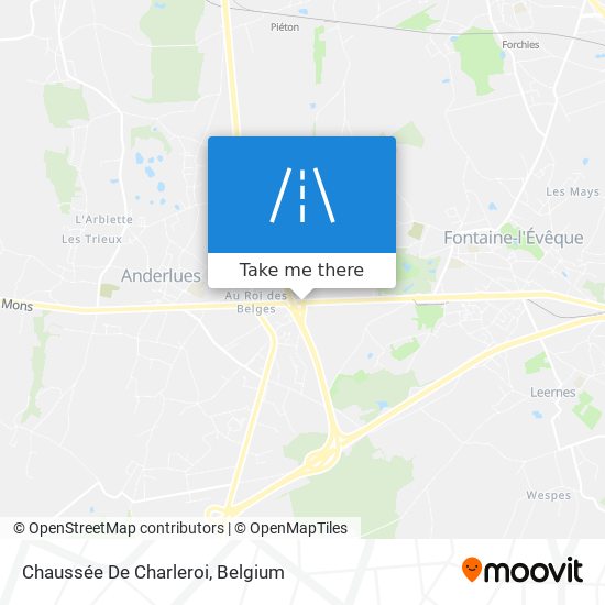 Chaussée De Charleroi map