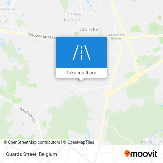 Guards Street map