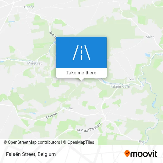 Falaën Street map