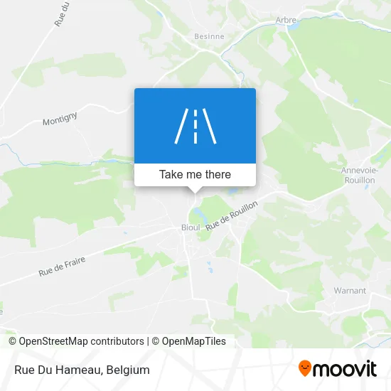 Rue Du Hameau map