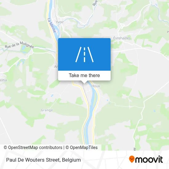 Paul De Wouters Street map