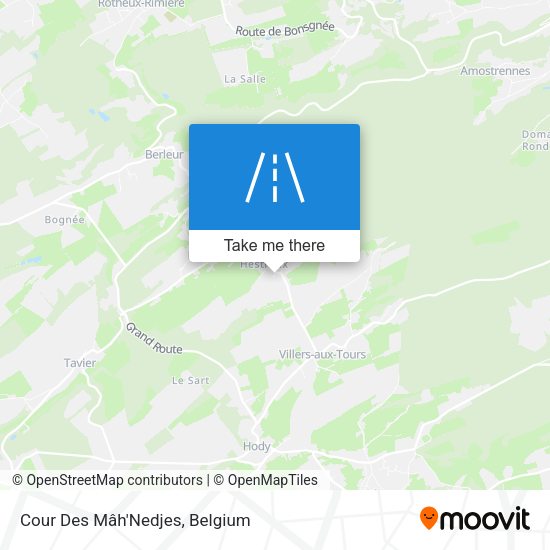 Cour Des Mâh'Nedjes plan