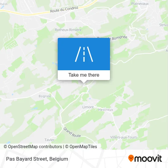 Pas Bayard Street map