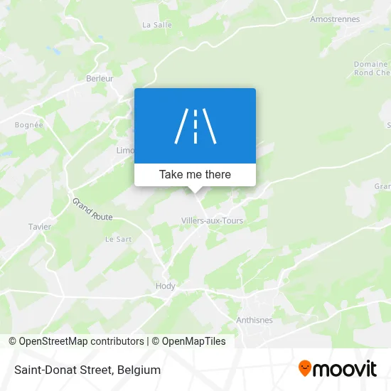 Saint-Donat Street map