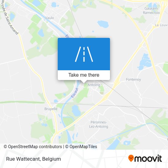 Rue Wattecant plan