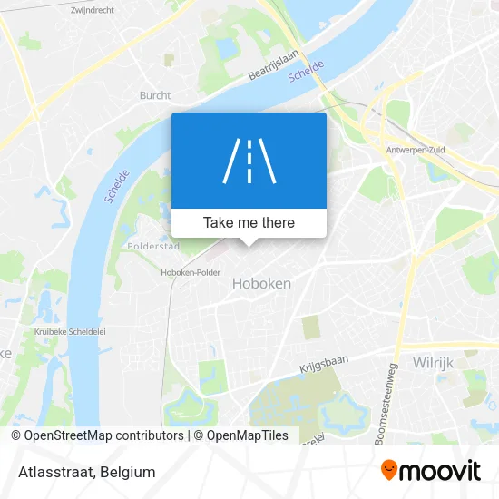 Atlasstraat map